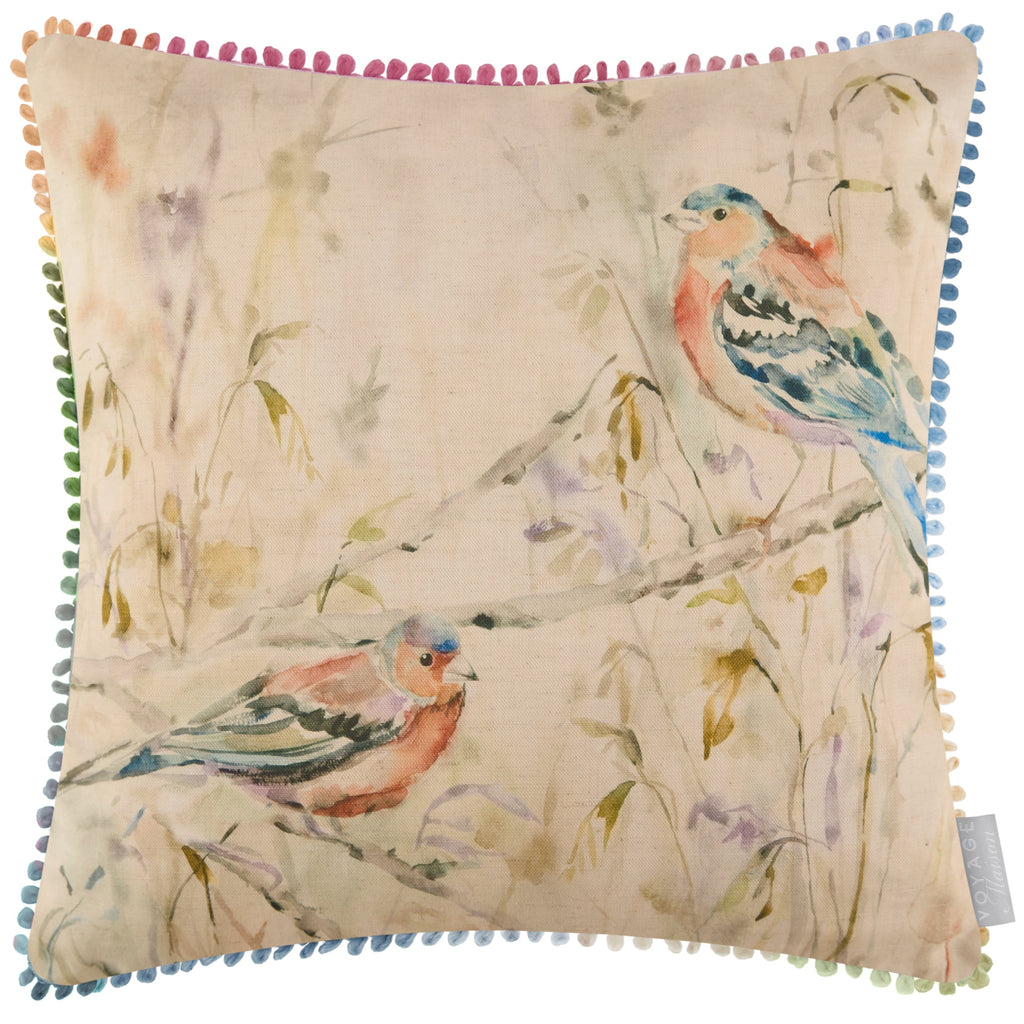 Chaffinch Printed Cushion