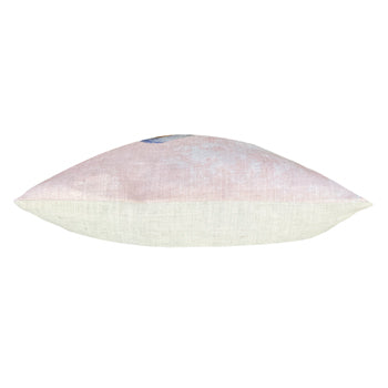 Chaffinch Printed Cushion Blush