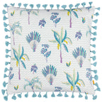 Chamae Floral Tasselled Cushion