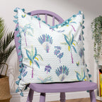 Chamae Floral Tasselled Cushion