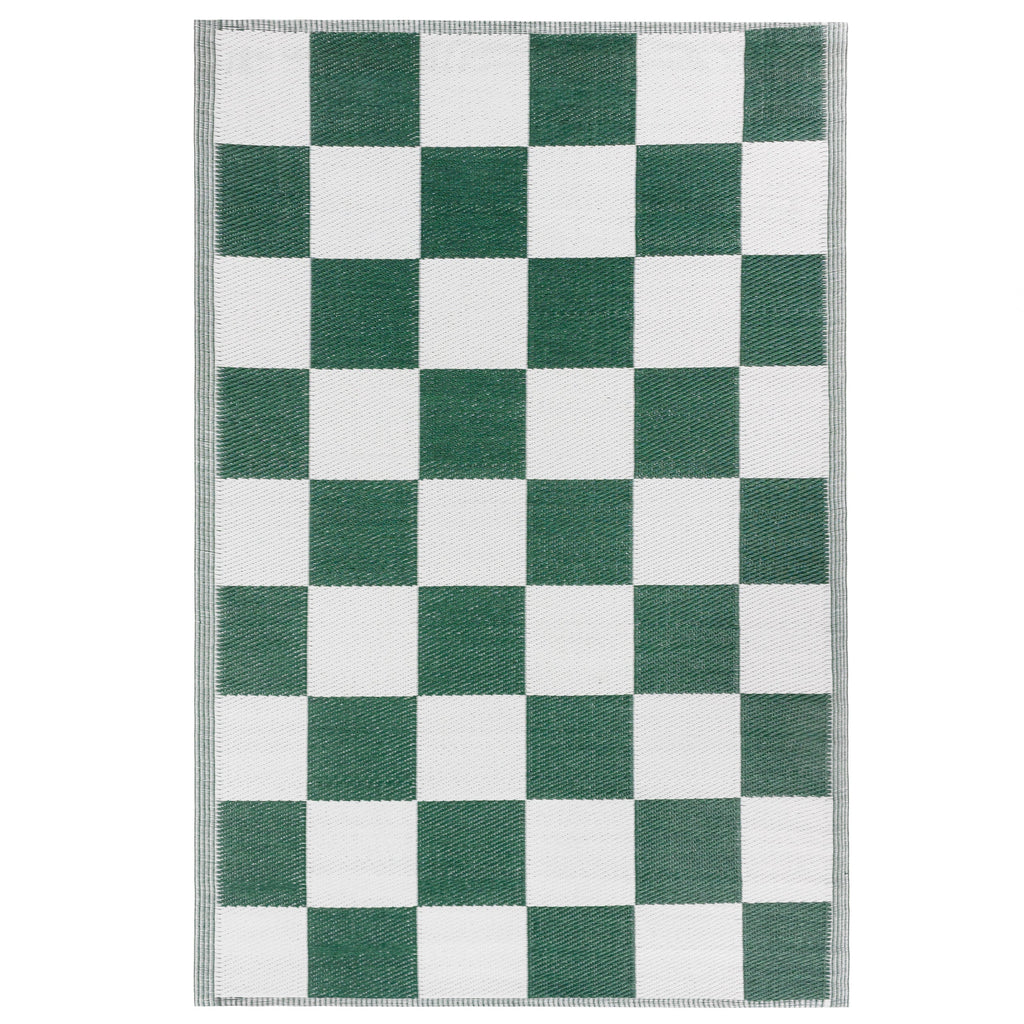 Checkerboard Outdoor Rug