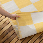 Checkerboard Outdoor Rug