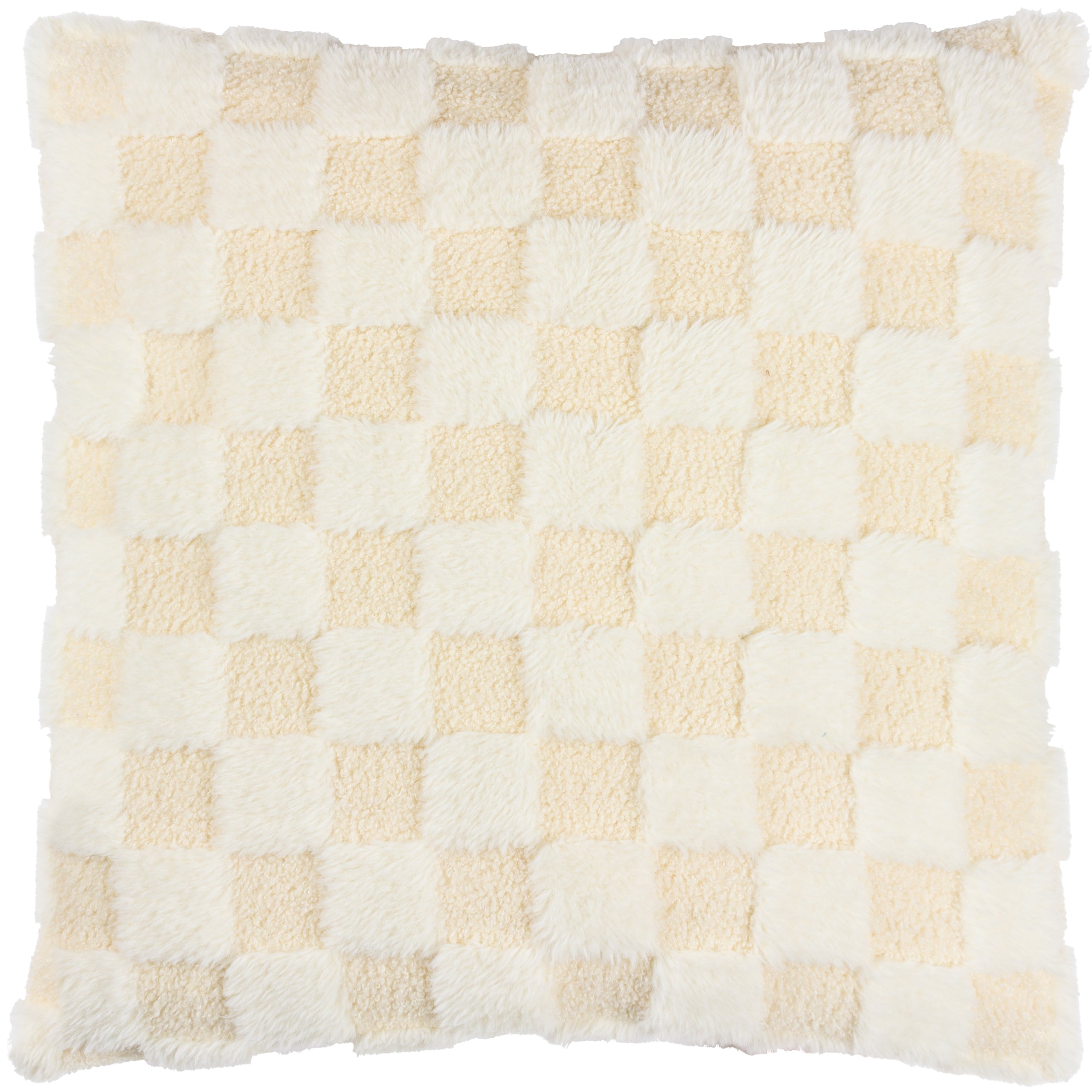Check It Boucle Fleece Cushion