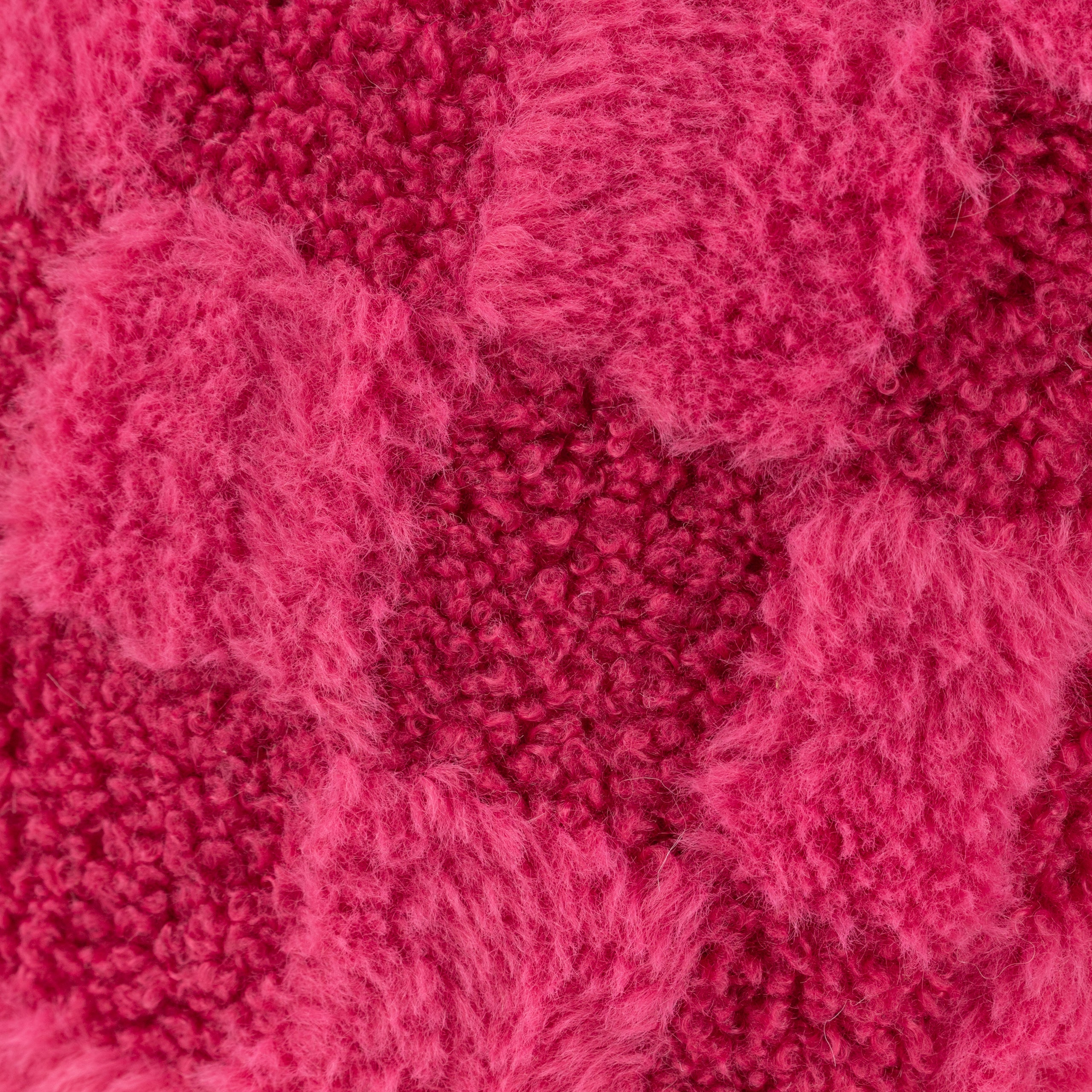 Check It Boucle Fleece Cushion