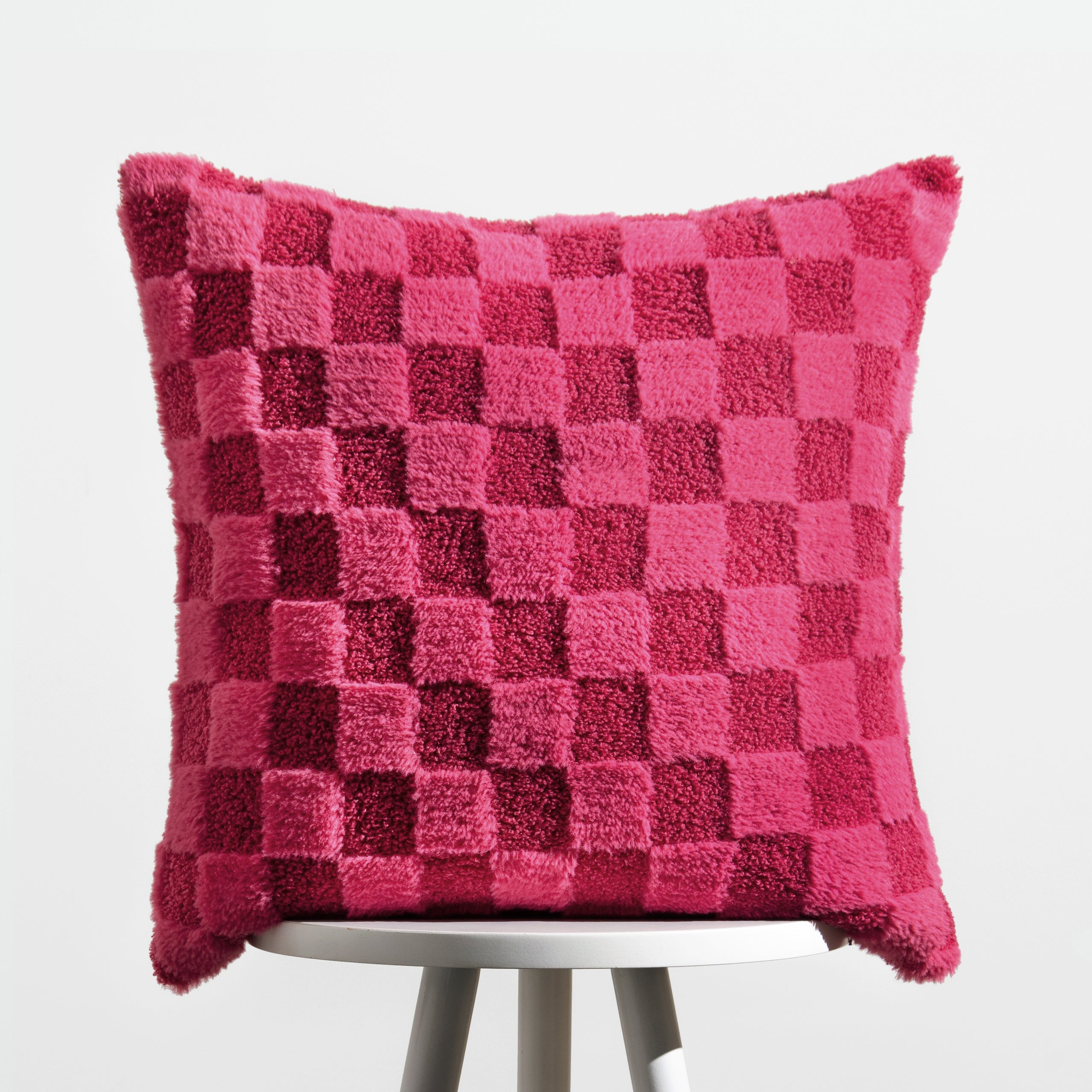 Check It Boucle Fleece Cushion
