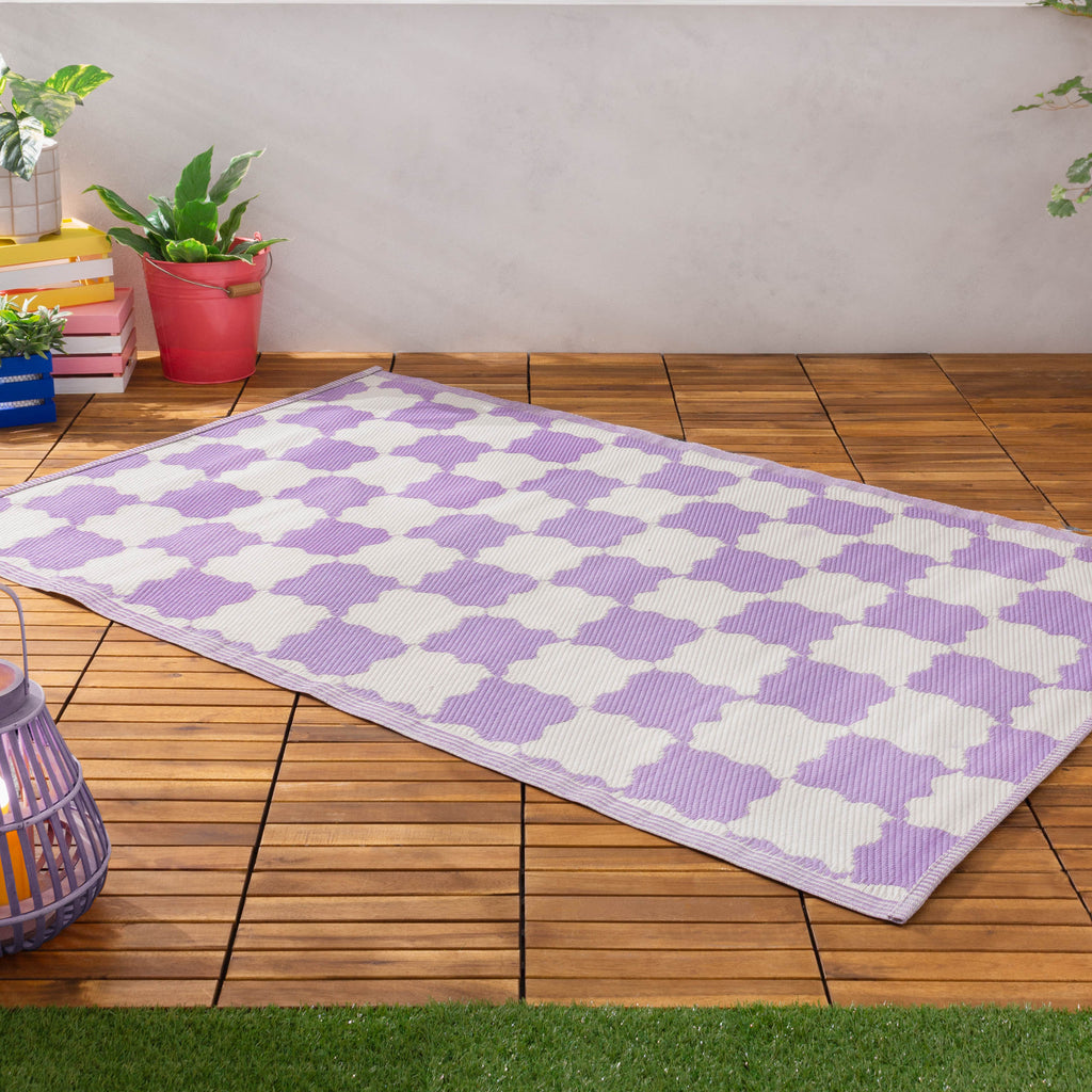 Check Outdoor Rug