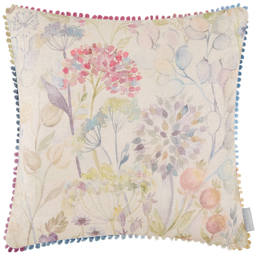 Country Hedgerow Printed Square Cushion