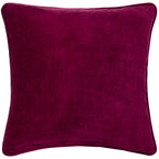 Chedworth Piped Velvet Cushion