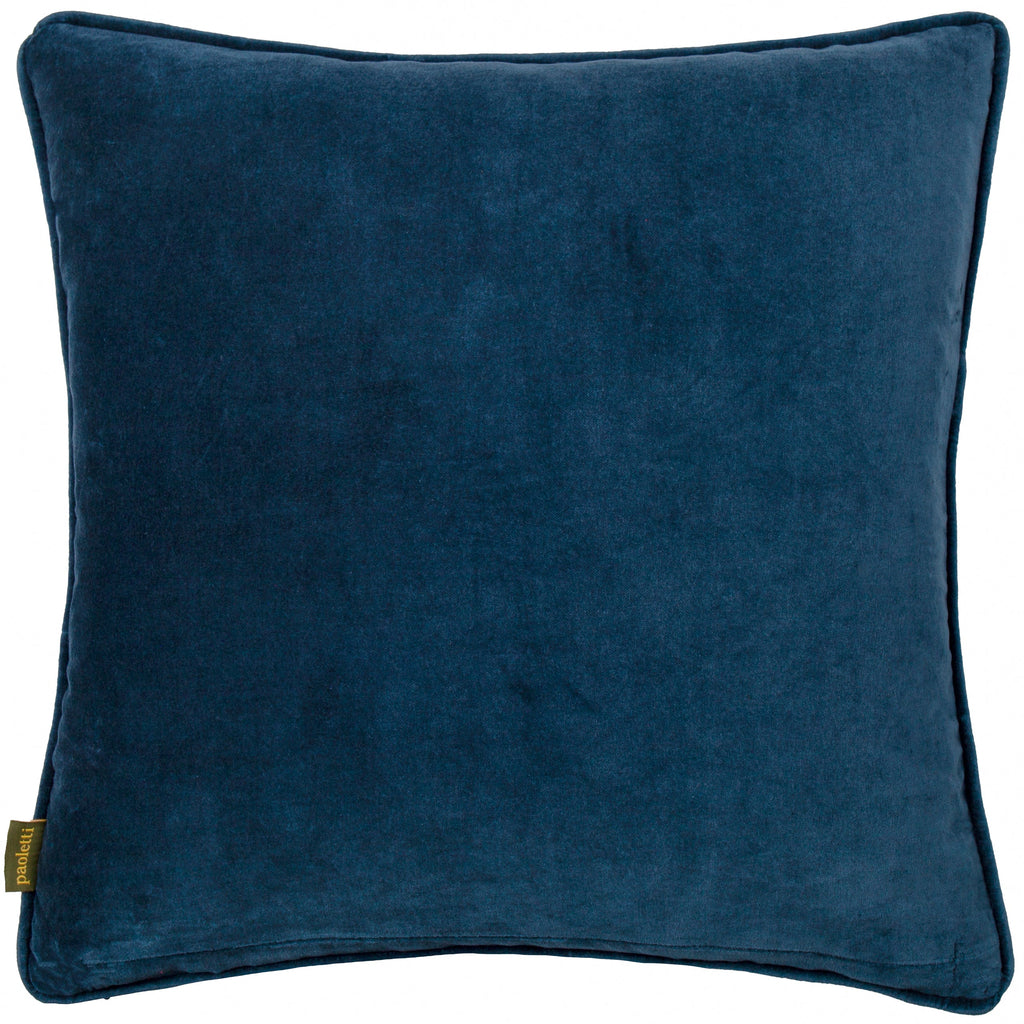 Chedworth Piped Velvet Cushion