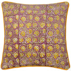 Chedworth Piped Velvet Cushion