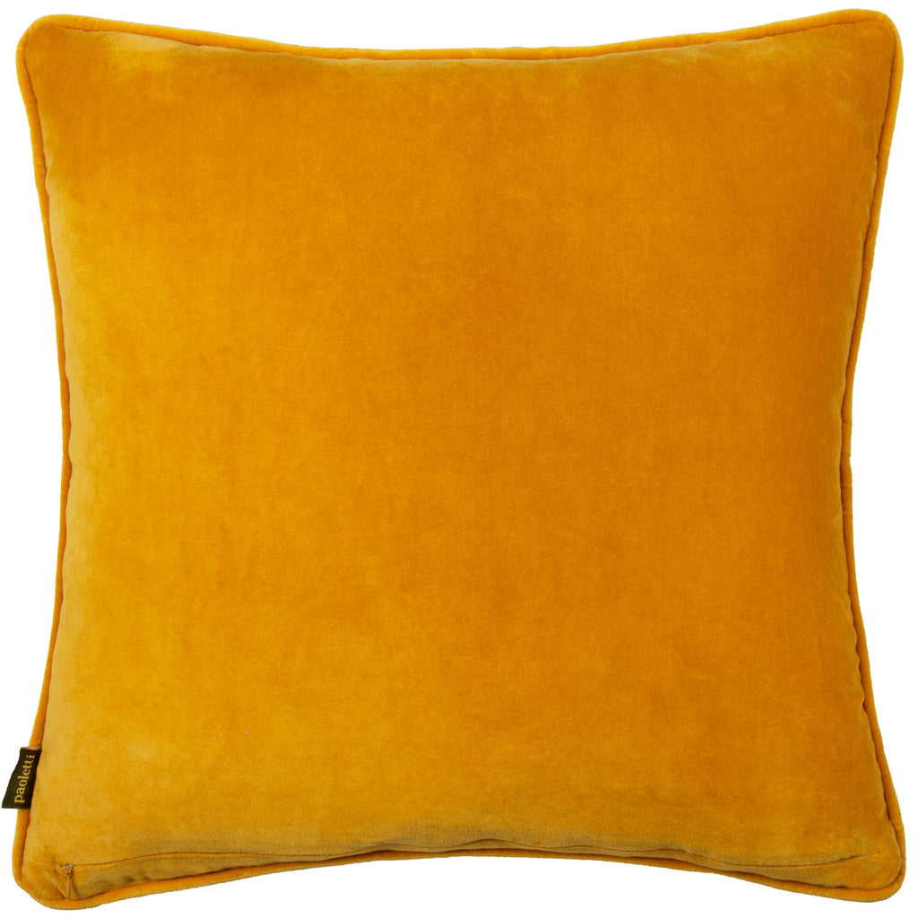 Chedworth Piped Velvet Cushion