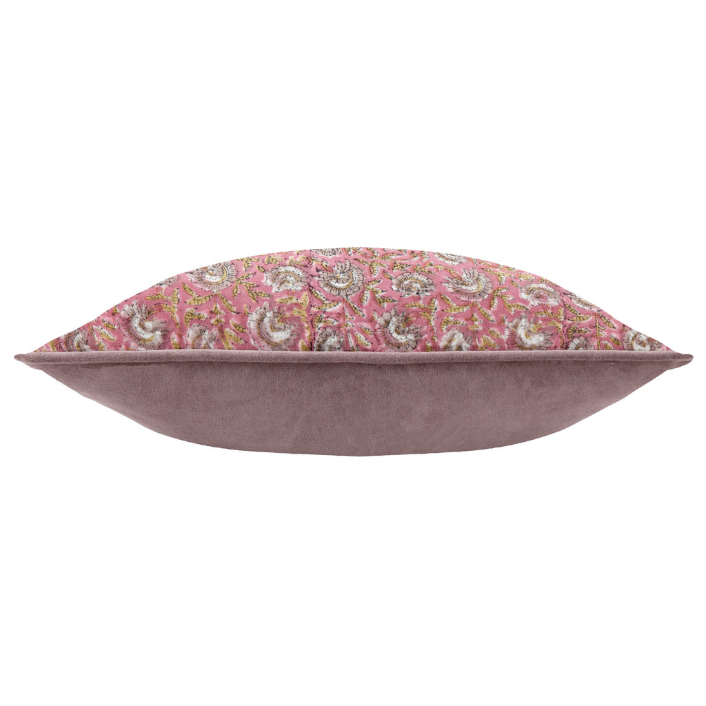 Chedworth Piped Velvet Cushion