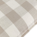 Chesil Check 100% Cotton Outdoor Cushion