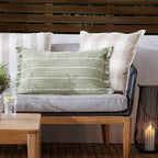 Chesil Check 100% Cotton Outdoor Cushion