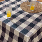 Chesil Check Tasselled 100% Cotton Throw