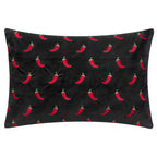 Chillies Embroidered Cushion
