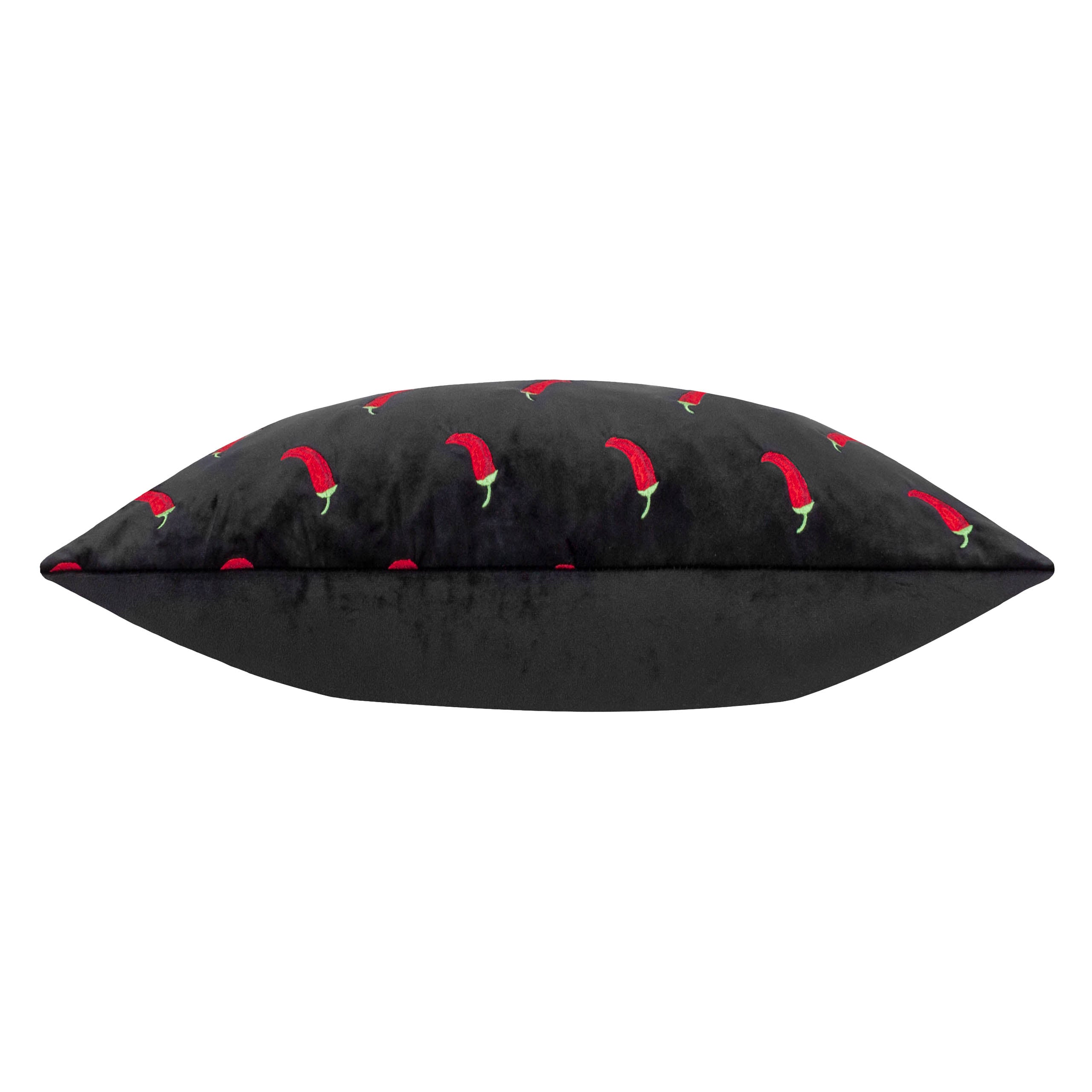 Chillies Embroidered Cushion