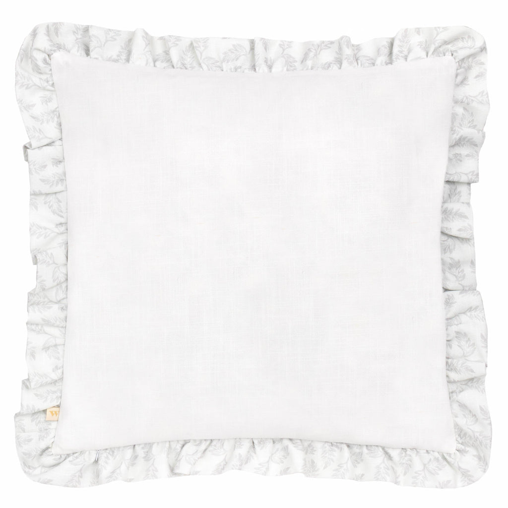 Chloe Printed Ruffle Cushion