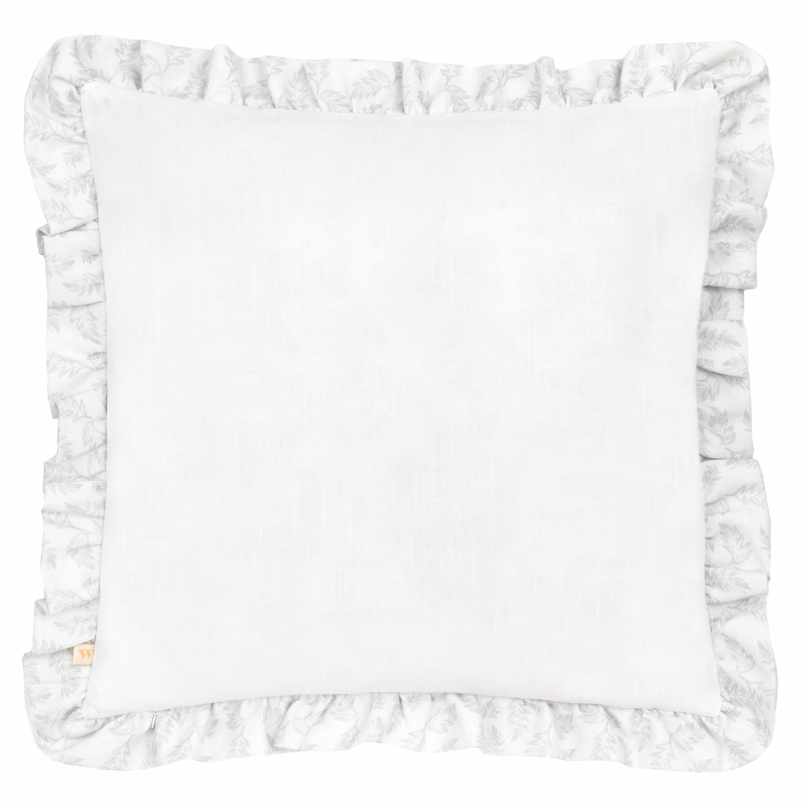 Chloe Printed Ruffle Cushion