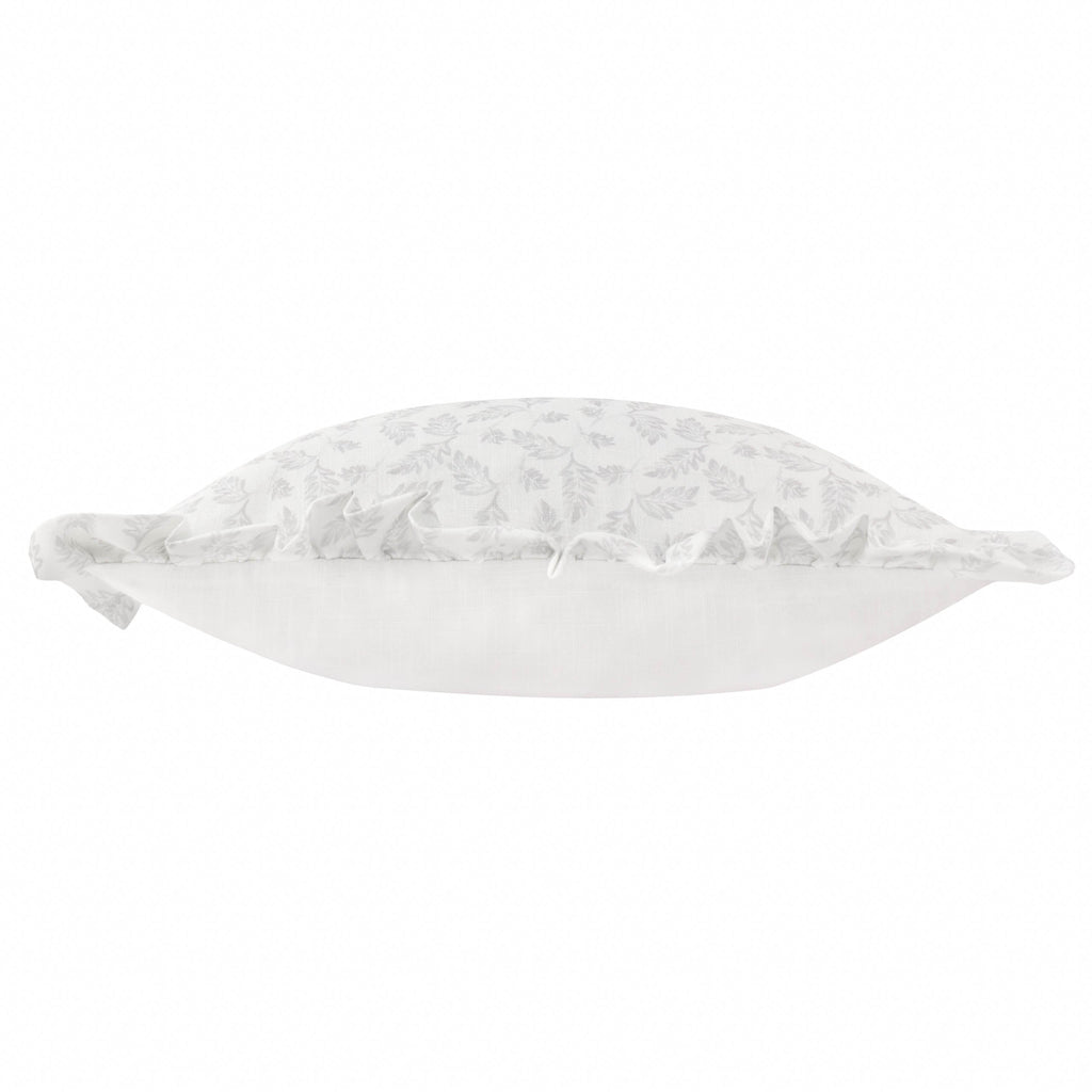 Chloe Printed Ruffle Cushion