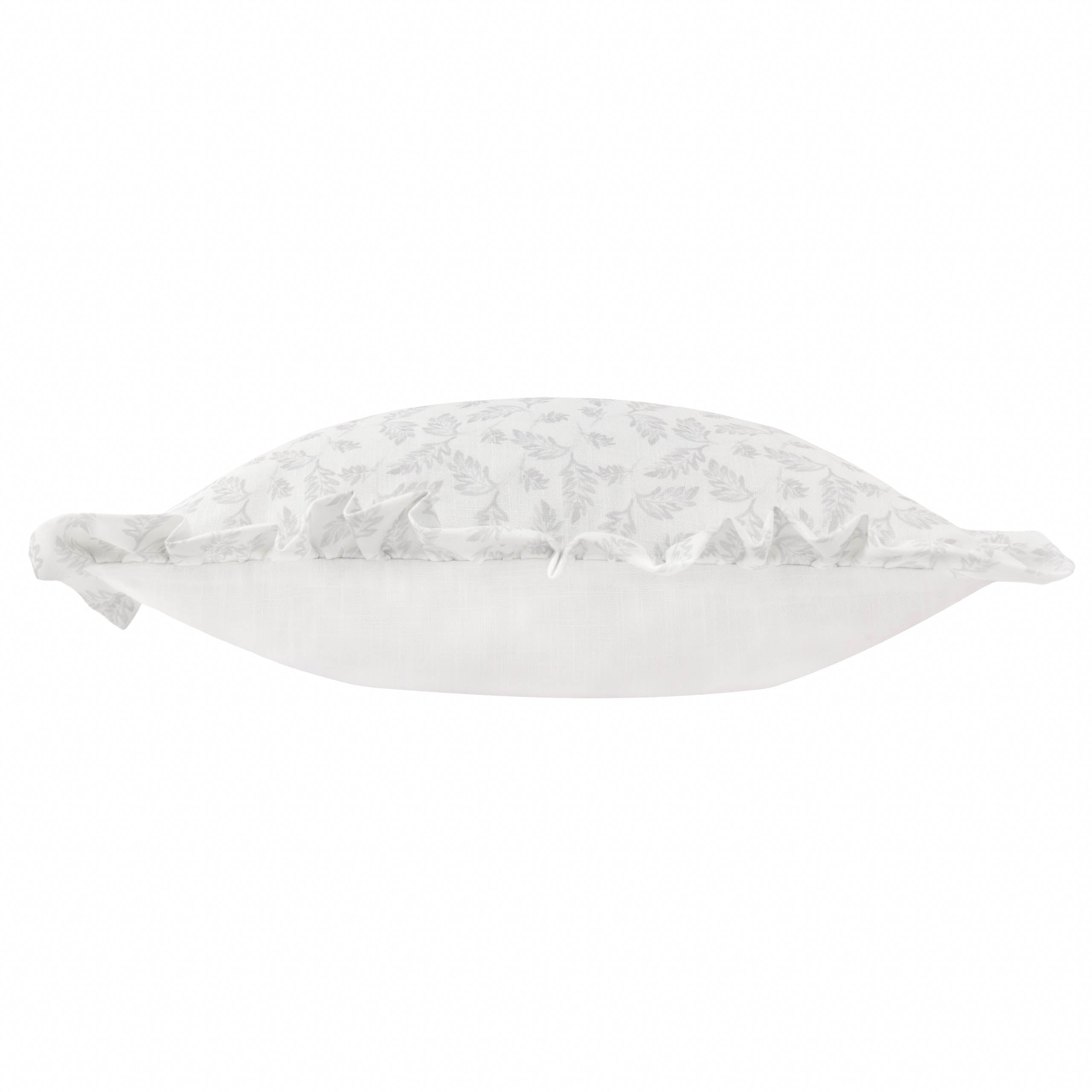 Chloe Printed Ruffle Cushion