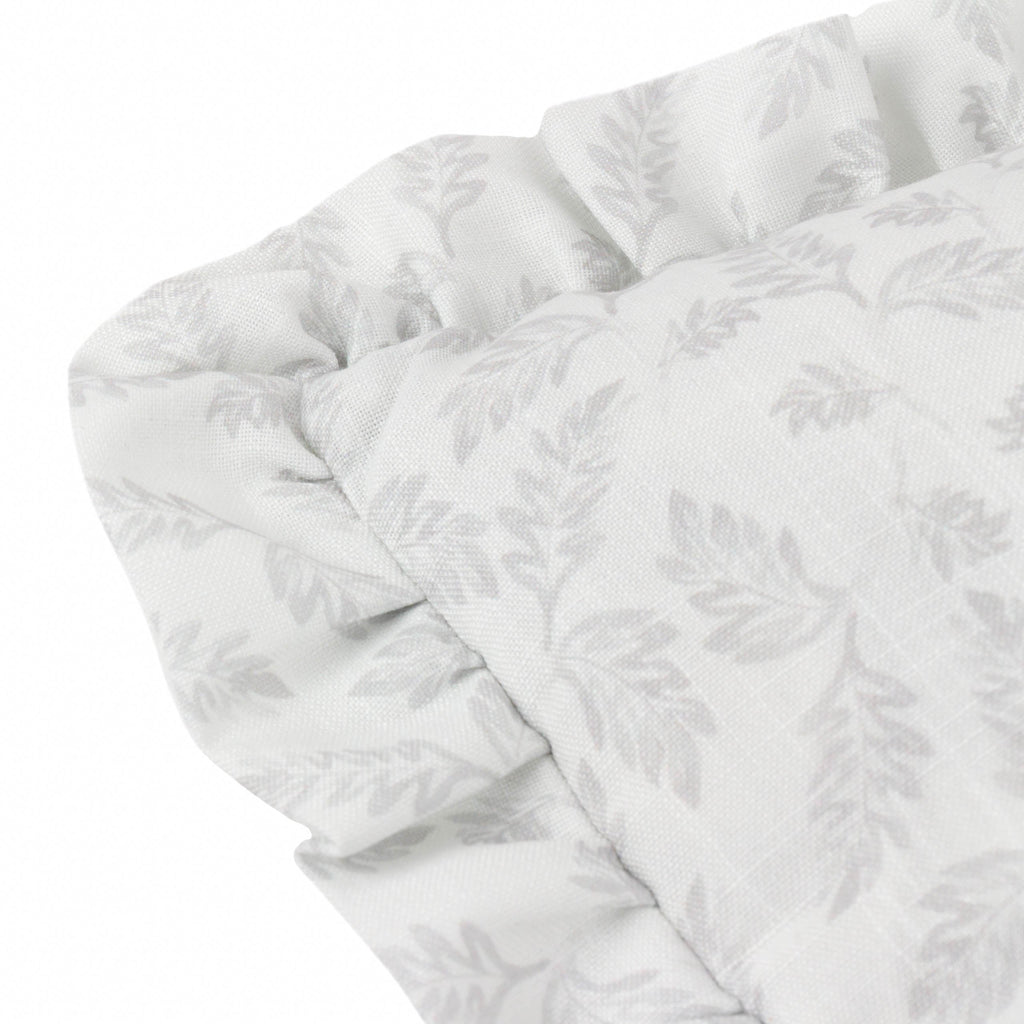 Chloe Printed Ruffle Cushion