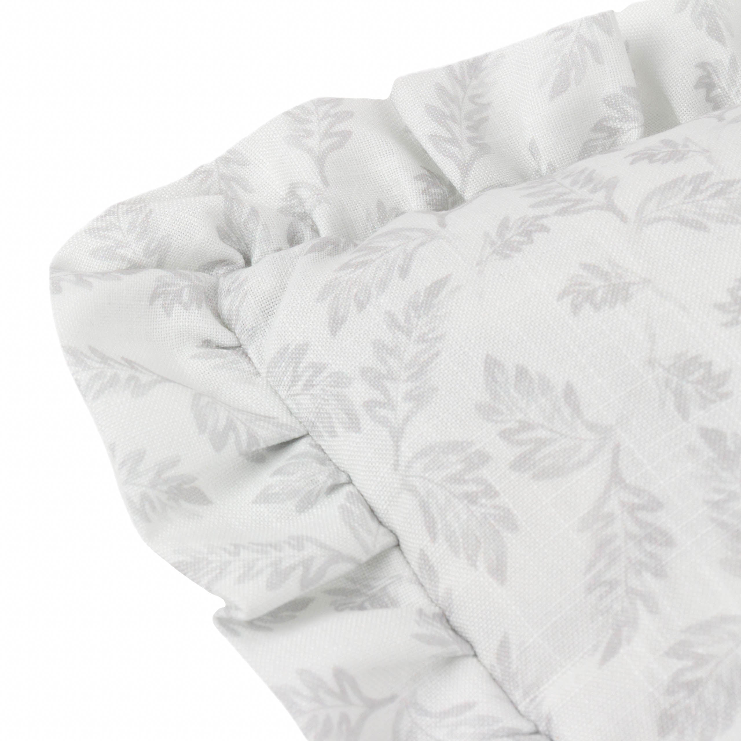 Chloe Printed Ruffle Cushion