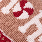 Candy Ho Ho Ho Tufted Cushion