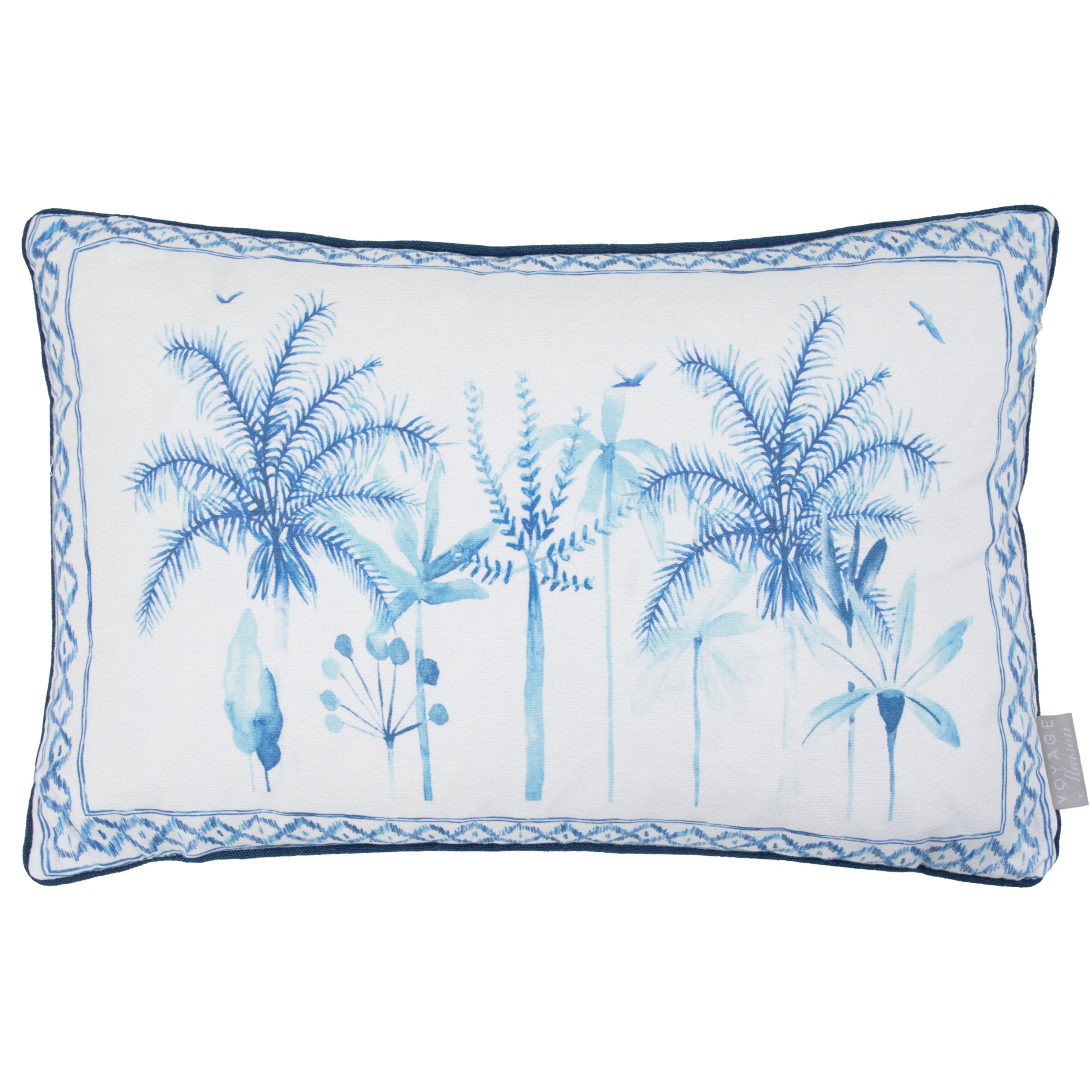 Chora Printed Piped Cushion