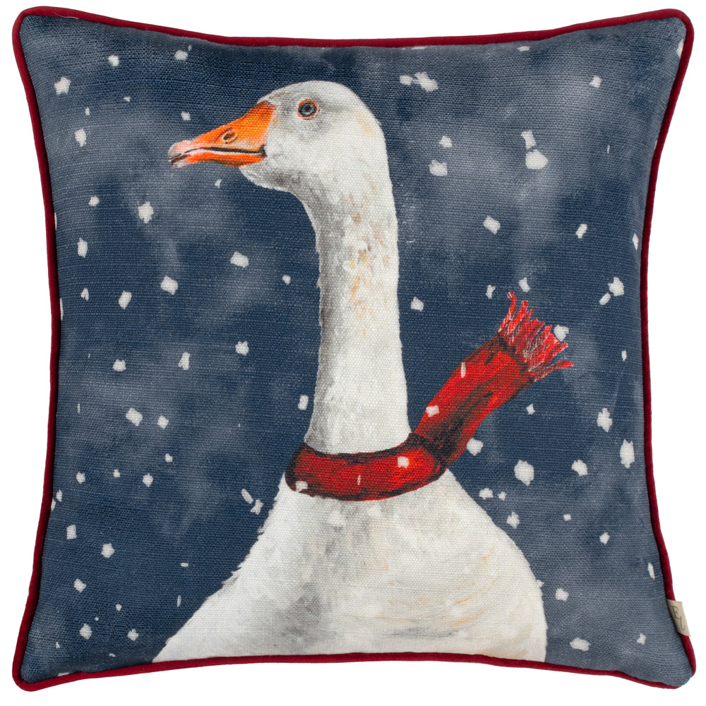 Christmas Goose Cushion