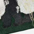 Chuan Tranquil Panda Velvet Cushion