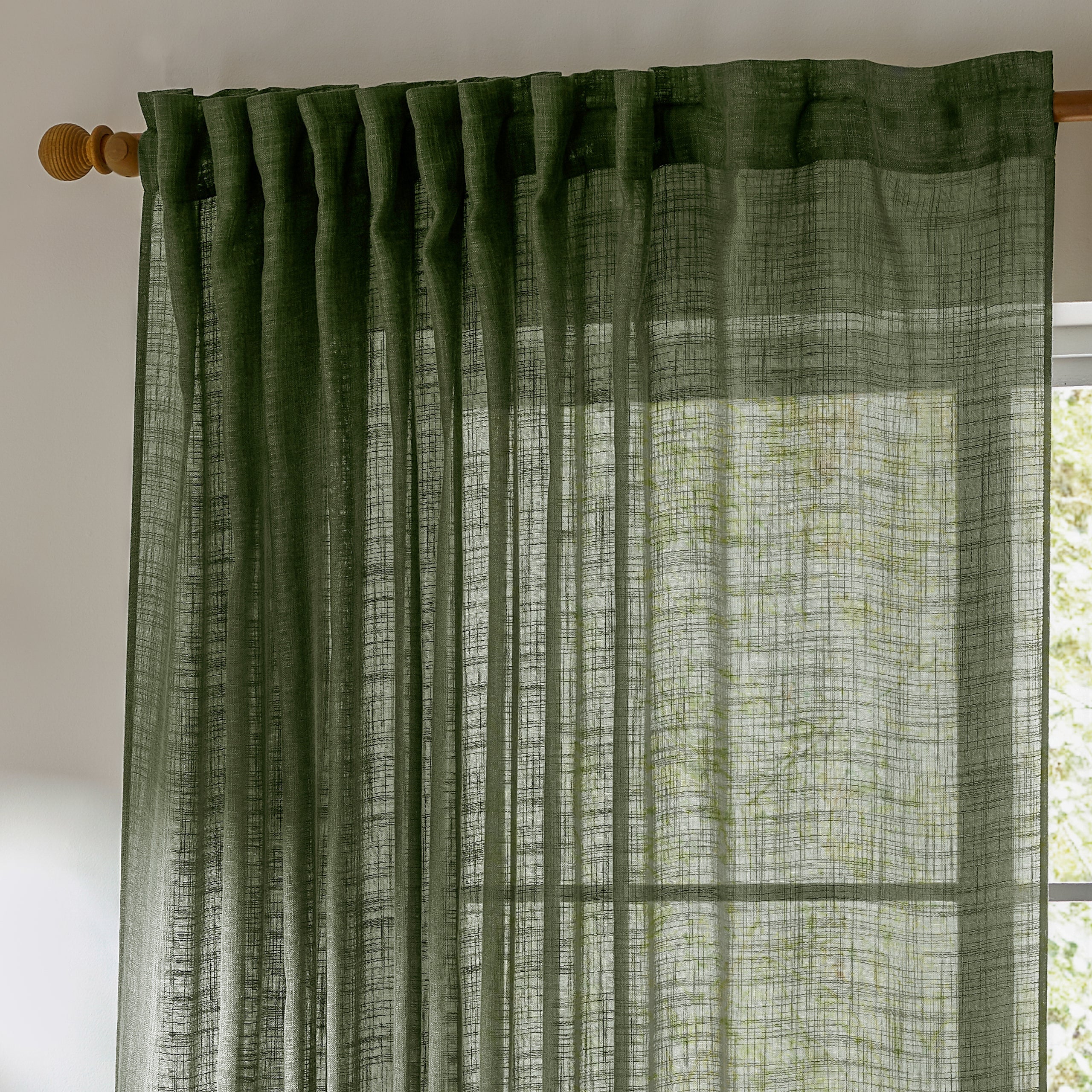 Cirrus Woven Sheer Curtain Panel