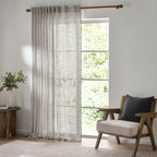 Cirrus Woven Sheer Curtain Panel