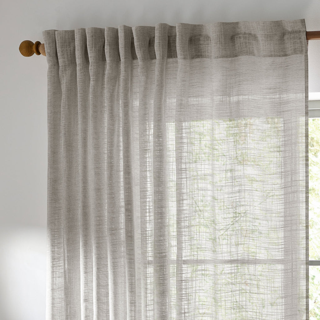 Cirrus Woven Sheer Curtain Panel