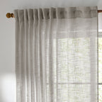 Cirrus Woven Sheer Curtain Panel