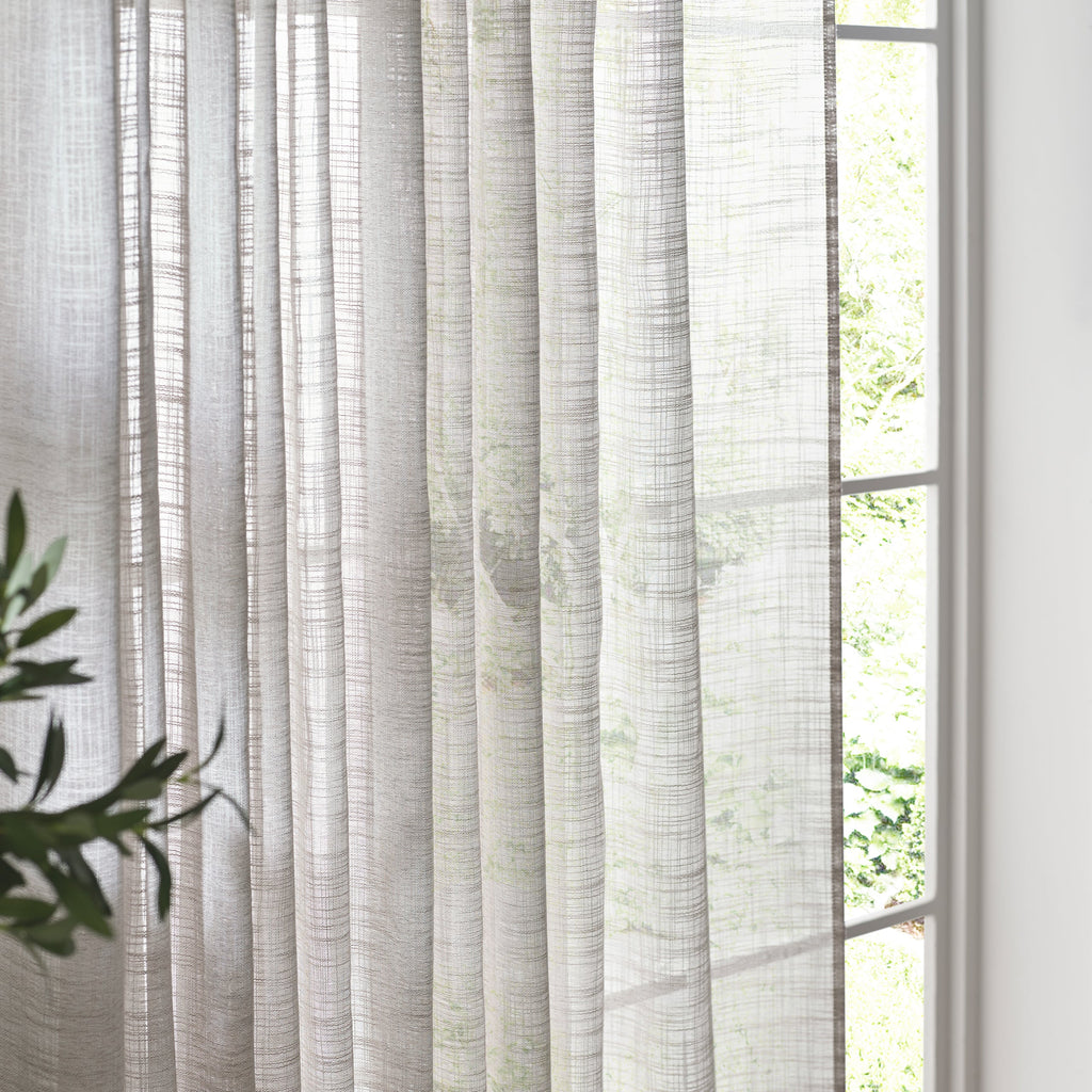 Cirrus Woven Sheer Curtain Panel