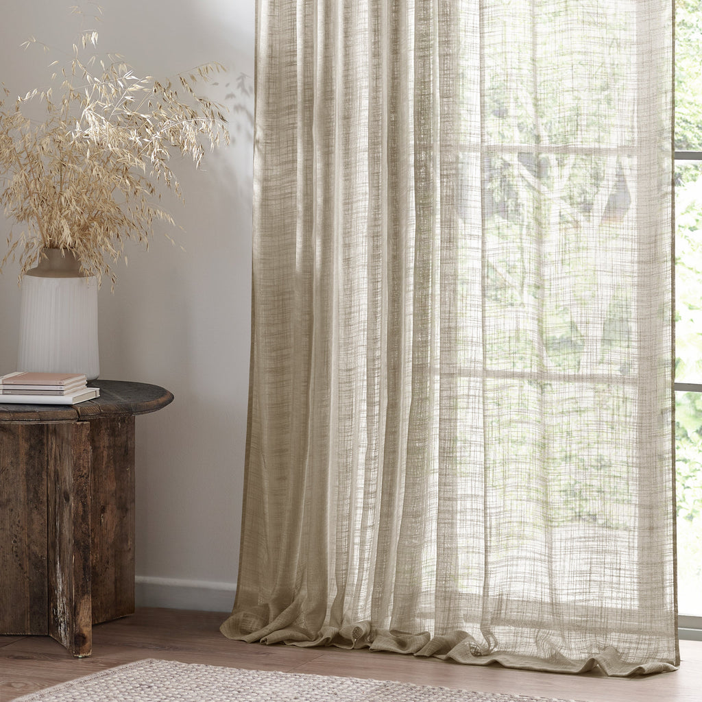 Cirrus Woven Sheer Curtain Panel