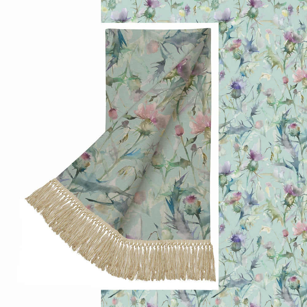 Cirsium Printed Throw Duck