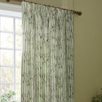Chinese Lanterns Embroidered Pencil Pleat Curtains