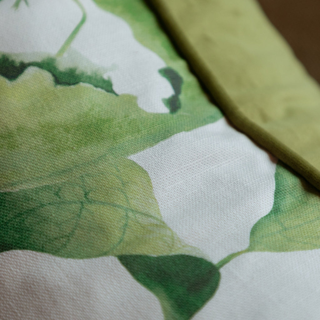 Claudia Printed Piped Cushion