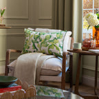 Claudia Printed Piped Cushion