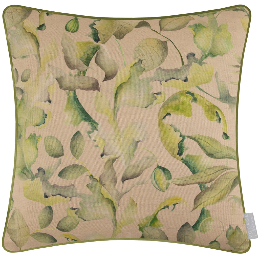 Claudia Printed Piped Cushion