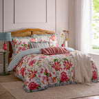 Claudia Floral Ruffle Duvet Cover Set