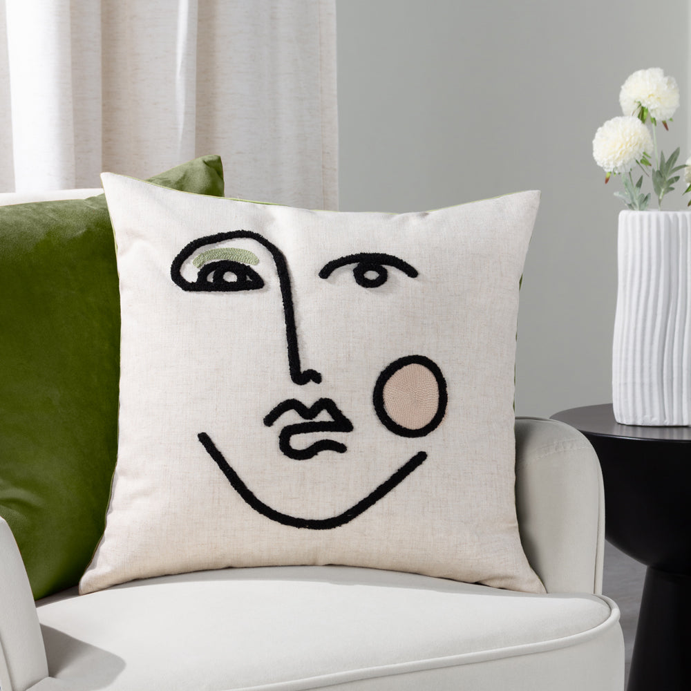 Cleo Linear Woven Cushion