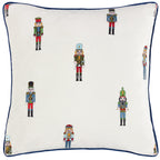 Nutcracker Christmas Cushion Cream