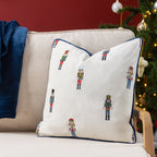 Nutcracker Christmas Cushion Cream