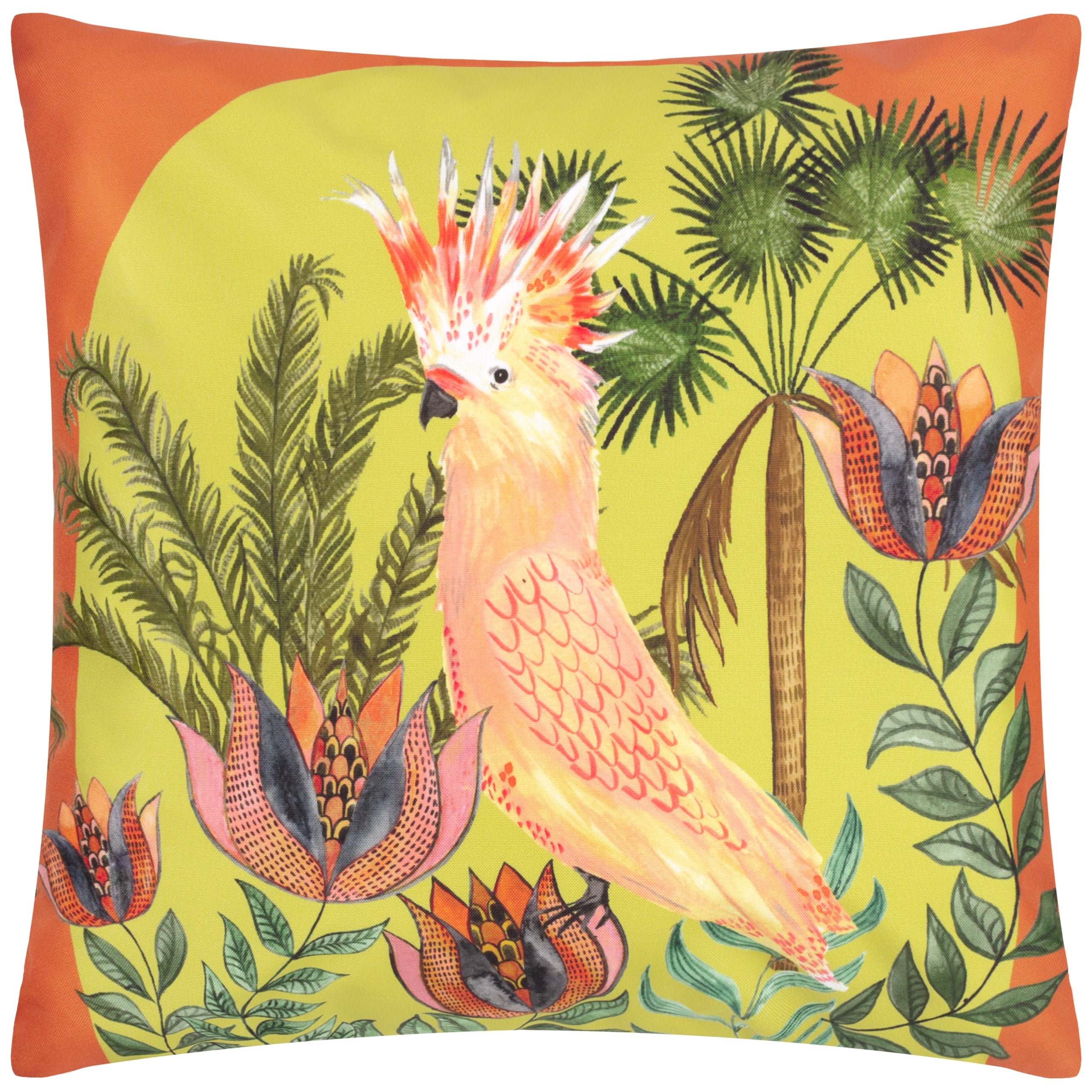 Cockatoo Outdoor Cushion