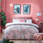 Colony Palm Botanical Duvet Cover Set