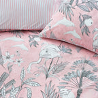 Colony Palm Botanical Duvet Cover Set