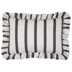 Connie Striped Ruffle Cushion